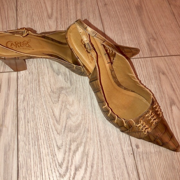 Carlos Santana Shoes - Carlos Santana sling back heel